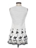 Young Essence 100% Polyester White Casual Dress Size S - photo 2