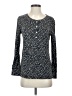 J.Crew Blue Black Long Sleeve Henley Size S - photo 1