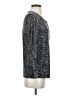 J.Crew Blue Black Long Sleeve Henley Size S - photo 4