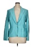 Louis Féraud 100% Viscose Teal Blazer Size 14 - photo 1