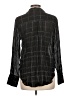 Bella Dahl Plaid Black 3/4 Sleeve Blouse Size L - photo 2