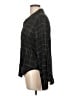 Bella Dahl Plaid Black 3/4 Sleeve Blouse Size L - photo 5