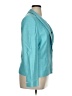 Louis Féraud 100% Viscose Teal Blazer Size 14 - photo 4