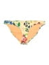 Triangl Floral Yellow Swimsuit Bottoms Size L - photo 1