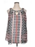 Alyx 100% Polyester Gray Red Sleeveless Blouse Size 1X - photo 1
