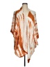 Curations 100% Viscose Orange Cardigan Size XL - photo 1