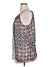 Alyx 100% Polyester Gray Red Sleeveless Blouse Size 1X - photo 5