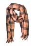 Universal Thread Plaid Brown Pink Scarf One size - photo 1