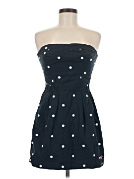 princess polly baby blue dress Hollister polka dot mini dress layered ruffles Y2K main image 0