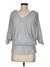 MSK Silver 3/4 Sleeve Top Size M - photo 1