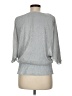 MSK Silver 3/4 Sleeve Top Size M - photo 2