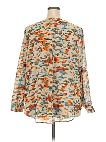 Meri Skye 3/4 Sleeve Blouse (view 2)