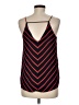 Ann Taylor LOFT 100% Polyester Red Sleeveless Top Size M - photo 2