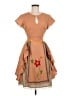 Assorted Brands Brown Cocktail Dress Size EU 40 / US 10 - photo 1
