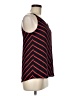 Ann Taylor LOFT 100% Polyester Red Sleeveless Top Size M - photo 4