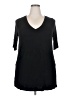 Torrid Black 3/4 Sleeve T-Shirt Size 2X Plus (2) - photo 1