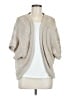 Ella Moss 100% Cotton Tan Cardigan Size M - photo 1