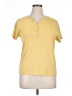 Karen Scott Yellow Short Sleeve Top Size XL - photo 1