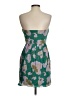 Tibi 100% Silk Tropical Green Cocktail Dress Size 4 - photo 2