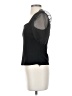 On Twelfth 100% Polyester Black Short Sleeve Top Size S - photo 5