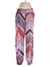 Elan Paisley Pink Casual Pants Size S - photo 1
