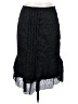 Young Essence 100% Polyester Paisley Black Formal Skirt Size S - photo 1