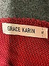 Grace Karin Burgundy Turtleneck Sweater Size XL - photo 7