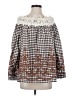 Young Essence Brown Long Sleeve T-Shirt Size S - photo 1