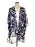 Lularoe 100% Polyester Blue Kimono Size XL - photo 1