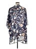 Lularoe 100% Polyester Blue Kimono Size XL - photo 2