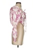 Missguided Pink 3/4 Sleeve Blouse Size 6 - photo 4