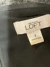 Ann Taylor LOFT Solid Black Cocktail Dress Size 0 - photo 7