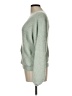 Pink Rose Green Pullover Sweater Size L - photo 5
