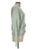 Pink Rose Green Pullover Sweater Size L - photo 4