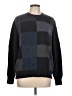 Dockers 100% Cotton Checkered-gingham Black Pullover Sweater Size L - photo 1
