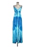 Boston Proper Tie-dye Blue Cocktail Dress Size XS - photo 1