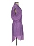 BCBGeneration 100% Polyester Polka Dots Purple Casual Dress Size S - photo 4