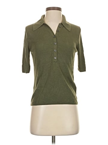Banana Republic 3/4 Sleeve Button-Down Shirt (view 1)