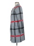 Tahari Plaid Gray Coat Size M - photo 5