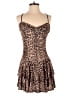 Assorted Brands Animal Print Brown Romper Size M - photo 1