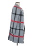 Tahari Plaid Gray Coat Size M - photo 4