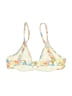 Unbranded Floral Yellow Swimsuit Top Size XS (estimated) - photo 2