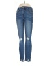 Good American Hearts Blue Jeans Size 0 - photo 1