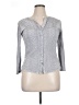 Solitaire Gray 3/4 Sleeve Button-Down Shirt Size XL - photo 1
