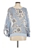 CAbi 100% Polyester Blue 3/4 Sleeve Blouse Size M - photo 1