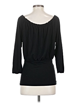 White House Black Market 3/4 Sleeve T-Shirt (view 2)