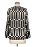 Ella Moss 100% Rayon Black Long Sleeve Blouse Size M - photo 2