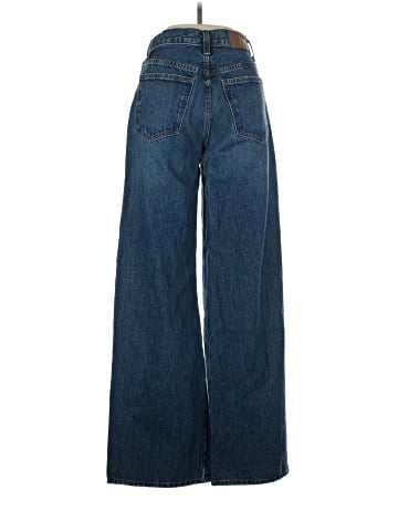 Madewell Superwide-Leg Jeans in Halleran Wash (view 2)