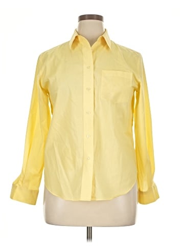 Foxcroft Long Sleeve Button-Down Shirt (view 1)