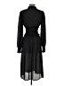 Max Studio 100% Polyester Polka Dots Black Casual Dress Size XS - photo 2
